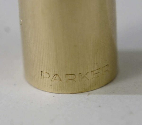 Buy parker 61 gold filled barrel fountain pen aero filler 14CT gold nib ...
