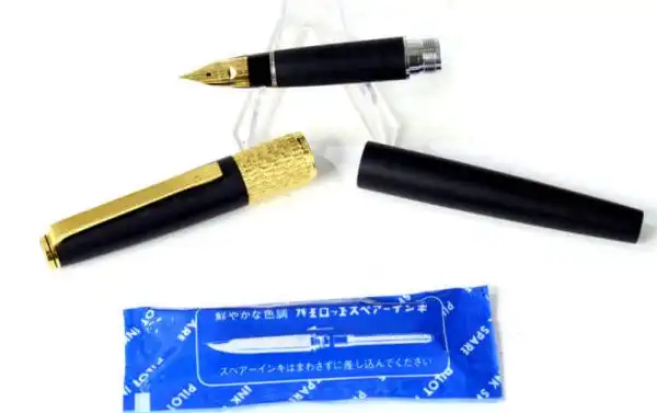 Vintage Pilot Custom grandee 22k AGM fountain pen - 18K 750 solid gold F nib - Image 2