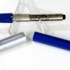 Vintage Sheaffer imperial 440 blue fountain pen - inlaid steel M nib - Image 2