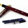 click falcon premium acrylic ruby red fountain pen with Krishna Medium nib - Brand new - Image 2