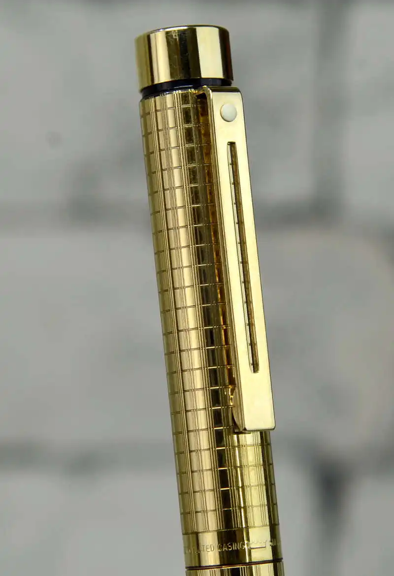 buy Sheaffer Targa 1007 14K Medium nib fountain pen gold plated online