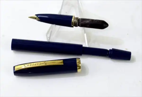 Vintage Sheaffer Imperial 1 touchdown fountain pen with inlaid GP medium nib - Early model - Image 2