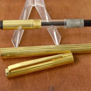 vintage-montblanc-noblesse-fountain-pen-14K-solid-gold-ExtraFine-nib-Germany