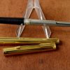 Vintage parker 180 fountain pen with gold filled barrel 14K F and M dual nib - NOS new - Image 2