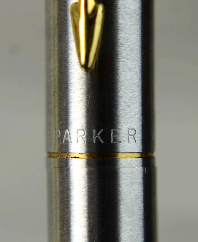 Stylo Plume Parker 75 Flighter - Plume Or 14 Carats Extra Fine - Occasion Rare