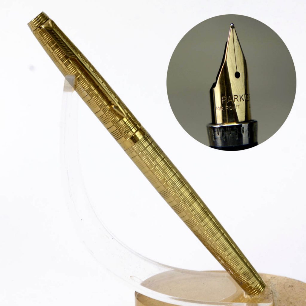 Buy parker 75 place vendome prince de galles fountain pen 14K gold nib