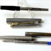 vintage Parker 75 sterling silver fountain pen and ballpoint set with 14K gold XF nib - Mint - Image 2