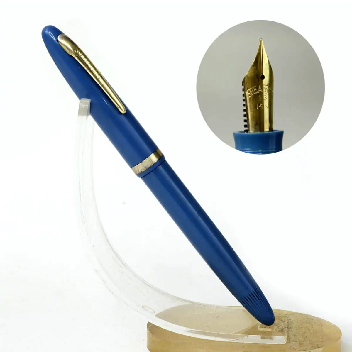 sheaffer cadet teal blue