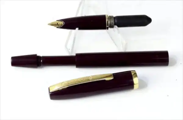 Vintage Sheaffer Imperial 1 touchdown fountain pen with inlaid GP medium nib - Early model - Image 2