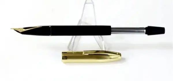Vintage Sheaffer Imperial touchdown VIII fountain pen 14K solid gold F nib - Clean - Image 2