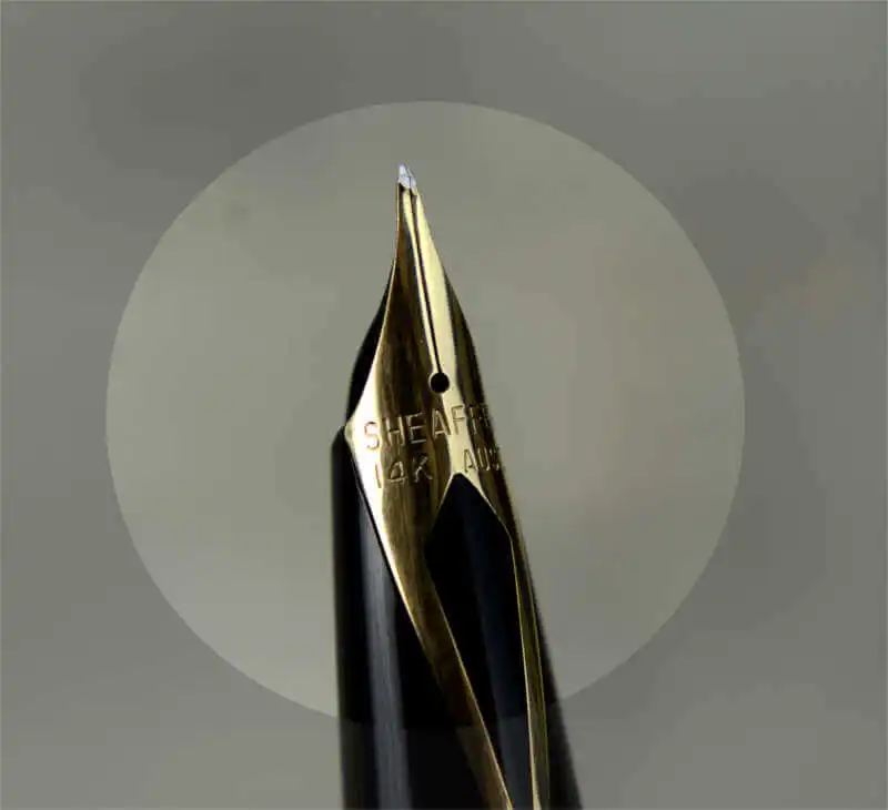 buy sheaffer imperial 777 fountain pen with 14K gold M architect nib