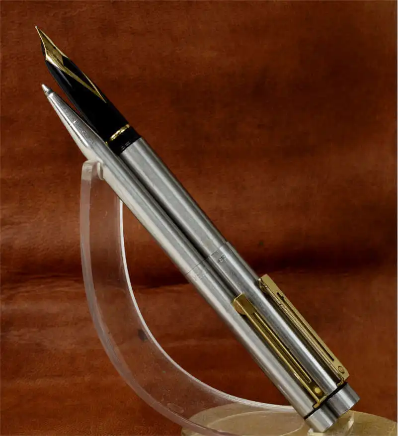 SHEAFFER 万年筆 Targa 1001XG F 14k buy Sheaffer Targa 1007 14K Medium nib fountain pen gold