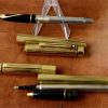 sheaffer targa 1005 fountain pen and rollerball pen set with 14K solid gold B nib - NOS - Image 2