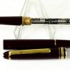 Montblanc Meisterstück Classic burgundy barrel  rollerball pen  - Rare - Image 2