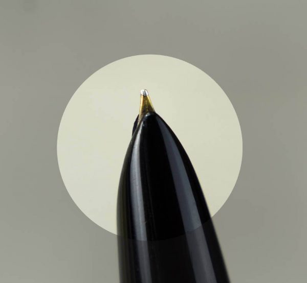 Buy Vintage parker 51 black barrel fountain pen with 14K gold F nib