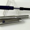 Parker 25 vintage chrome fountain pen with steel Medium nib - mint - Image 2