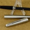 Vintage Parker 61 fountain pen with brushed chrome barrel and 14K Gold M nib - mint - Image 2
