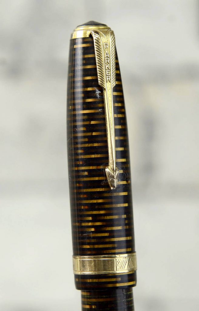 Buy parker vacumatic major pearl barrel fountain pen 14CT gold nib online