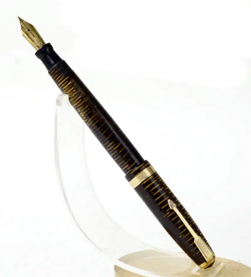Buy parker vacumatic major pearl barrel fountain pen 14CT gold nib