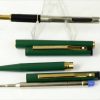 Vintage sheaffer TRZ 60 slim fountain and ballpoint pen  23K gold plated B nib  - mint - Image 2