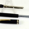 Vintage Sheaffer cadet black touchdown fountain pen 14K gold warranted F nib  - Clean - Image 2