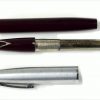 Vintage Sheaffer imperial 440 burgundy fountain pen - inlaid M nib  - clean - Image 2