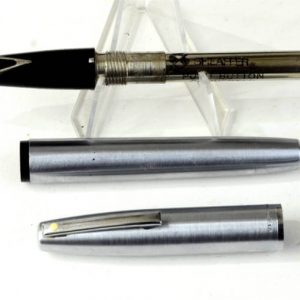 vintage-sheaffer-imperial-444-fountain-pen-inlaid-steel-F-nib-USA