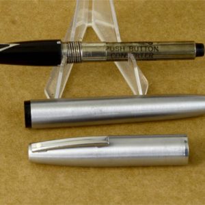 vintage-sheaffer-imperial-444-fountain-pen-inlaid-steel-Fine-nib-USA