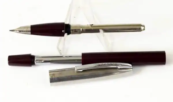 Vintage Sheaffer Imperial touchdown II fountain pen with triumph F nib - Used - Image 2