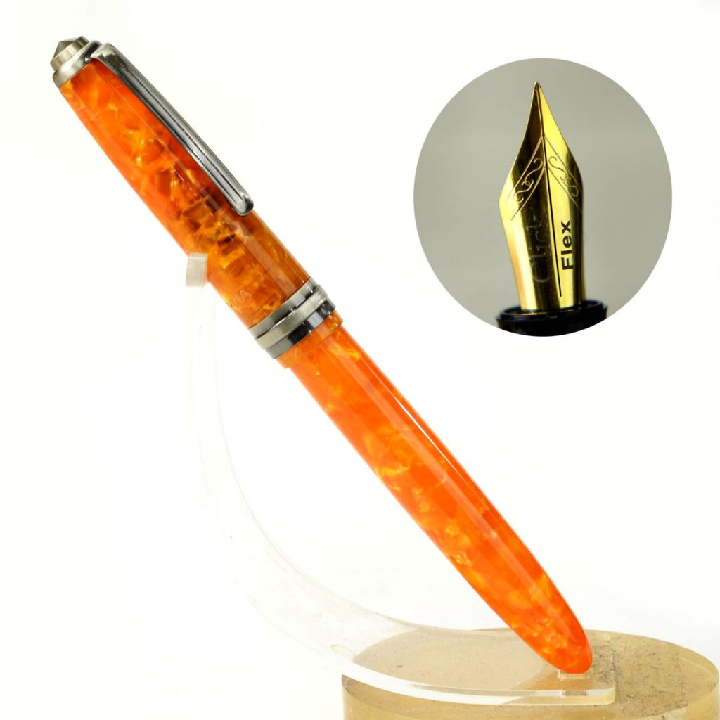 Buy Vintage parker 45 blue barrel fountain pen F steel nib