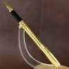 Sheaffer fashion II fountain pen with 23K gold plated barrel and golden B nib - NOS - Image 2
