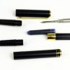 vintage lilys 2-in-1 fountain pen and ballpoint pen combo with plated F Nib  - Clean - Image 2