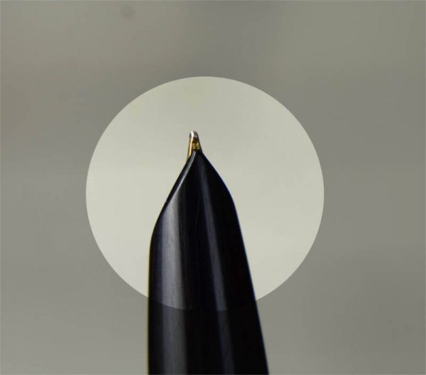 Buy Vintage parker 51 black barrel fountain pen with 14K gold F nib