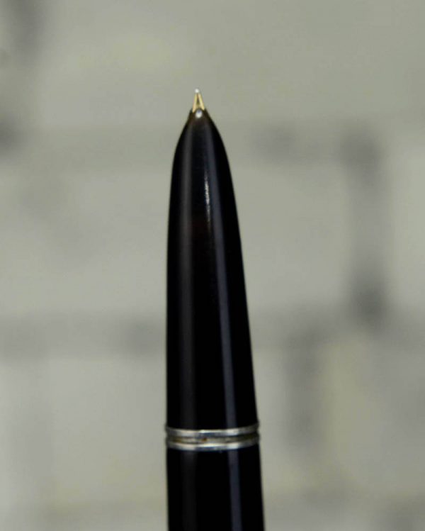Vintage parker 51 vacumatic fountain pen with 14 Karat solid gold F nib ...