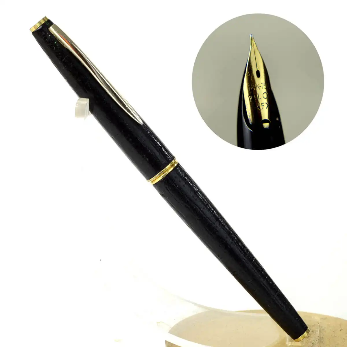 pilot leather barrel