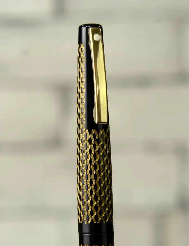 SHEAFFER 70年代 LADY SHEAFFER 14K 585 F 14K Gold Nib Sheaffer Gold Filled Fountain Pen, 585 Gold Nib