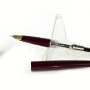 Vintage Montblanc 221 burgundy fountain pen 14K gold F nib - Used - Image 2