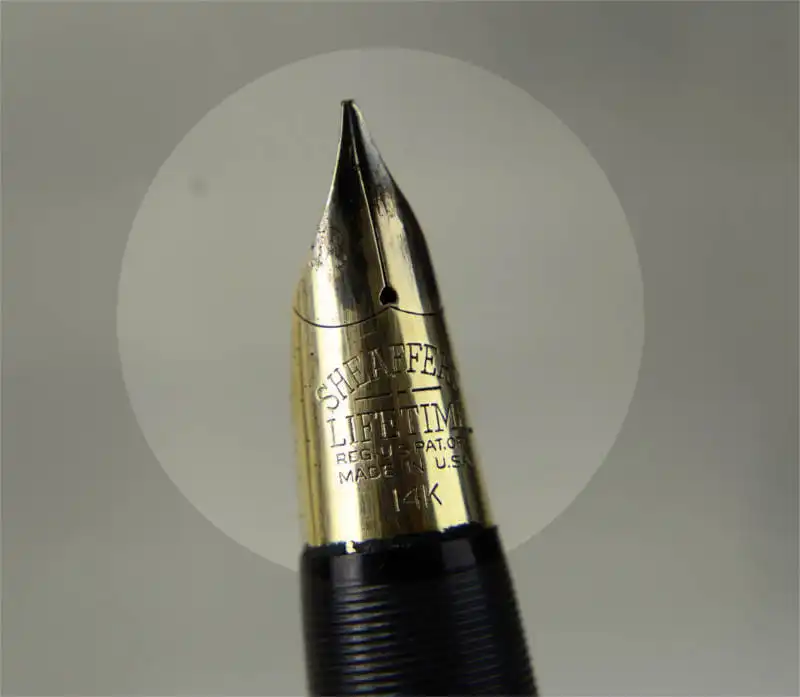 Buy sheaffer lifetime vintage lever fill fountain pen triumph 14K