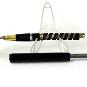 vintage-sheaffer-snorkel-crest-fountain-pen-14K-solid-gold-Medium-nib-USA