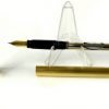 Vintage waterman goutte gold filled fountain pen - 18K solid gold M nib - limited model - Image 2