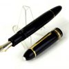 Montblanc Meisterstück 149 Piston Filler fountain pen 14K gold 585 F nib - Clean - Image 2