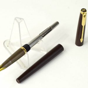 parker-falcon-matte-brown-fountain-pen-with-Medium-nib-USA
