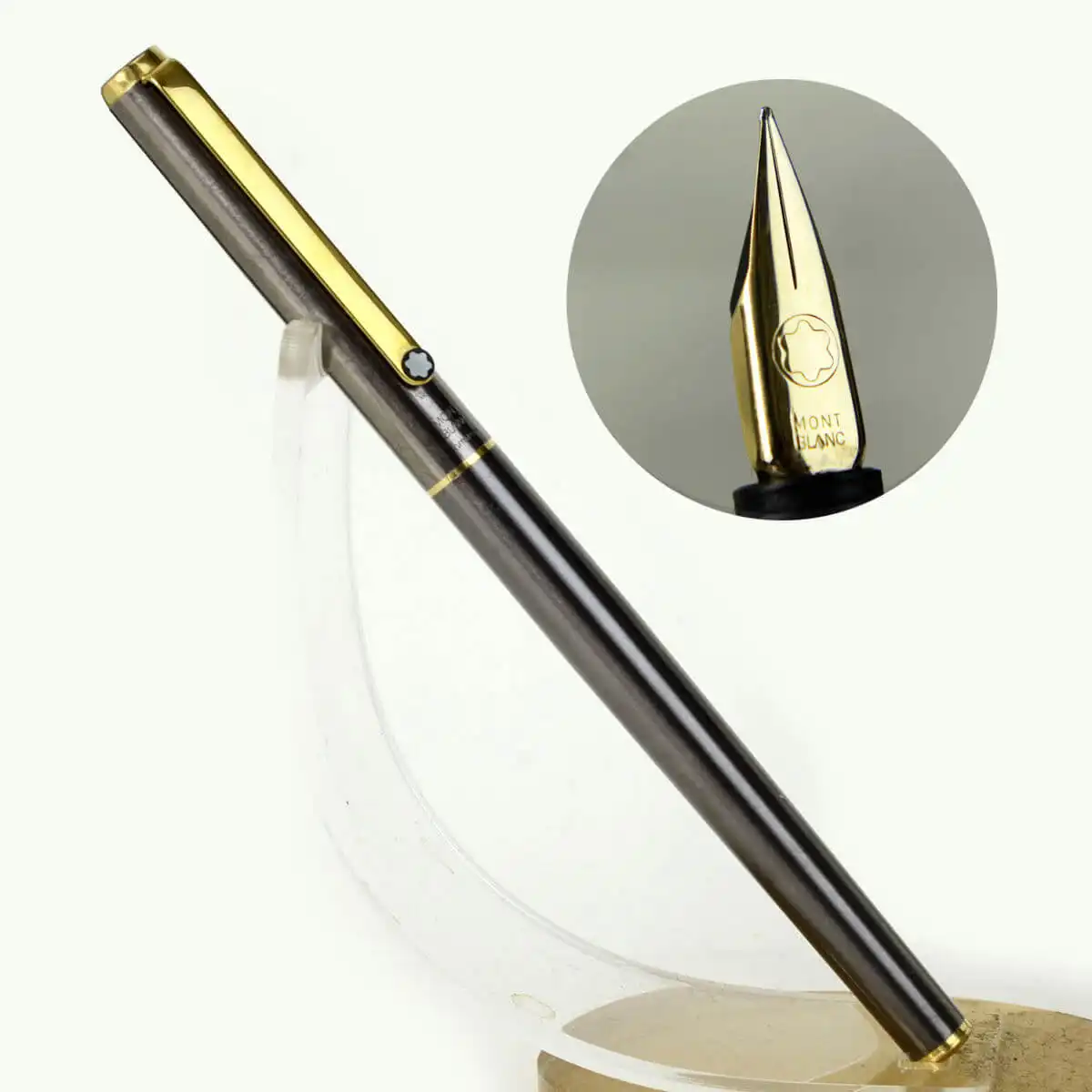 Buy Montblanc Noblesse slimline fountain pen with gold plated F