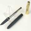 Vintage parker 51 grey barrel fountain pen  14K solid gold F nib - Clean - Image 2