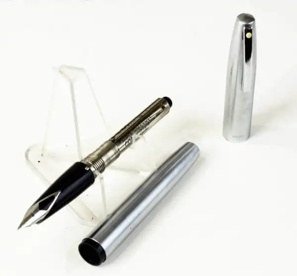 Vintage Sheaffer Imperial 444  fountain pen with inlaid fine nib - Clean - Image 2