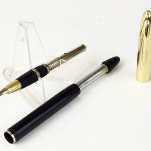 vintage-sheaffer-snorkel-crest-fountain-pen-14K-solid-gold-Medium-nib-Australia