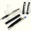 sheaffer targa 1002s fountain pen and ballpoint set with steel M nib - Clean - Image 2