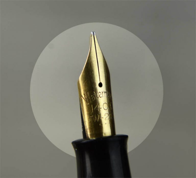 Buy Watermans 701 eyedropper filler fountain pen 14CT gold M flex nib