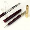 Vintage parker 51  set of fountain pen and ballpoint with 14 Karat gold F nib - super mint - Image 2
