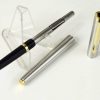 parker arrow flighter chrome fountain pen  with 23K gold plated M nib - Clean - Image 2